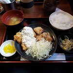 ジョニーのからあげ SENBA道場 - ナンカラ定食