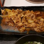 Yoshinoya - 牛皿つゆ目一杯だくだく