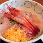 Kaisendon Teishoku Nagi - 本日の地魚丼