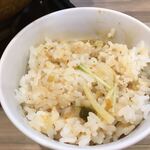 鳥そば 真屋 - 鶏味噌雑炊風