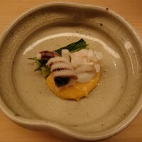 鮨 よし田 - スミイカのゲソ