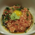 宝寿司分店 - ねぎとろ。これをまぜて自分で軍艦をこさえやし。