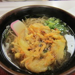 大相撲三月場所　食堂 - かき揚げ蕎麦