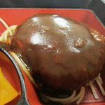 大相撲三月場所　食堂 - ハンバーグ