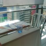 大丸１２Fの東側、窓際にはおじさん一人客は通してもらえない