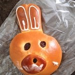 パンの木箱 - うさぎさん（クリーム） ¥150