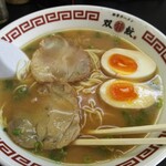 双喜紋 - 替玉（50円）＋味玉子（50円）