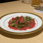 雪月花 たなかさとる - カルパッチョのトリュフかけ