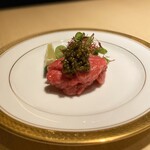 雪月花 たなかさとる - 最上級赤身のフレッシュキャビア添え