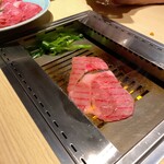 雪月花 たなかさとる - 神戸牛のサーロインの焼きすき