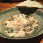 島之内 一陽 - あわびと湯葉くず煮