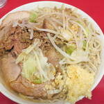 ラーメン二郎 - ラーメン小＋ニンニク多め