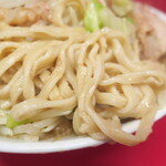 ラーメン二郎 - 麺
