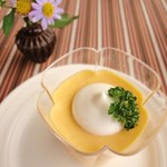 ヤサイデュモンド - 季節のプリン（カボチャ）　卵不使用　３７８円