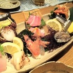 せいもん払い - 刺身盛り合わせ１人前