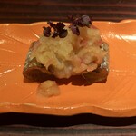 野口太郎 - 太刀魚の炭火焼 こみつ（青森産りんご）すりおろし