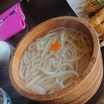 たらいうどん椛や - うどんアップ