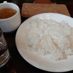 コ・ビアン - チキンカツ定食 ライスとみそ汁