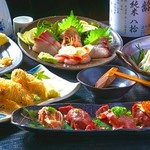 牡蠣と肉処 おれんち - 広島肉尽くしコース（5,000円）