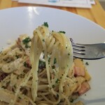 ボーノ - 麺は細目