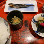 草喰 なかひがし - ご飯セット