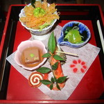 本家伴久 - 前菜（季節の前菜数種）