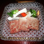 本家伴久 - とちぎ和牛の陶板焼き