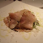 トラットリア スペランツァ エッセ - 自家製スモークハムと梨のサラダ仕立て