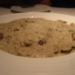 トラットリア スペランツァ エッセ - ポルチーニとパルメジャーノのクリームリゾット