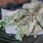 徳山鮓 - 稚鮎（ちあゆ）などの天麩羅（てんぷら）