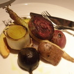 トラットリア スペランツァ エッセ - 変わった野菜のバーニャカウダ