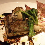 トラットリア スペランツァ エッセ - 鰆と筍のポアレ、バルサミコ