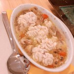Sumiyaki Ryourito Itarian Tsuji - 真鱈白子のアヒージョ