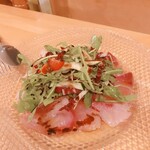 炭焼料理とイタリアン 辻 - ブリのカルパッチョ