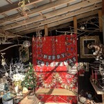 村のピザ屋 カンパーニャ - クリスマス飾り