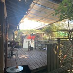 村のピザ屋 カンパーニャ - テラス席