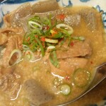 鉄砲もつ煮定食850円