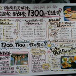 焼肉たてがみ - メニュー