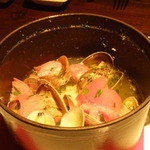 トラットリア スペランツァ エッセ - あさりのココット蒸し