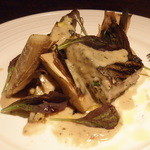 トラットリア スペランツァ エッセ - 鰆と新筍のバーニャカウダソース
