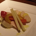 トラットリア スペランツァ エッセ - 自家製ピクルス