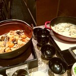 オールデイダイニング カメリア - 和食の煮物もかぼすの鍋