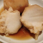 一心 - 新潟県産もちもち砂里芋の煮っころがし￥580