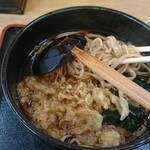 手打ちそば たぬきや - 蕎麦は不揃い