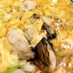 丸亀製麺 - 牡蠣づくしは牡蠣が7個