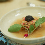 トゥ・ラ・ジョア - 和牛ホホ肉の胡麻揚げ☆