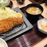 とんかつ まい泉 青山本店 - 紅豚 特製ロースかつ定食 豚汁変更