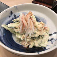 とんかつ まい泉 青山本店 - 蟹のサラダ