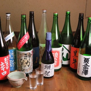 ●美味い魚と日本酒●季節なものから定番まで厳選酒をご用意●