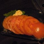 焼肉ＤＩＮＩＮＧ牛若 - 【2012.03.　初訪】　冷やしトマト400円